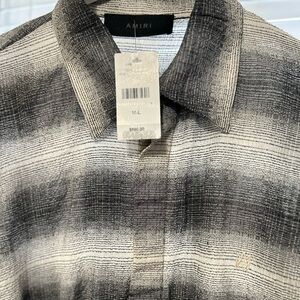 AMIRI Monochrome Textured Men's Shirt